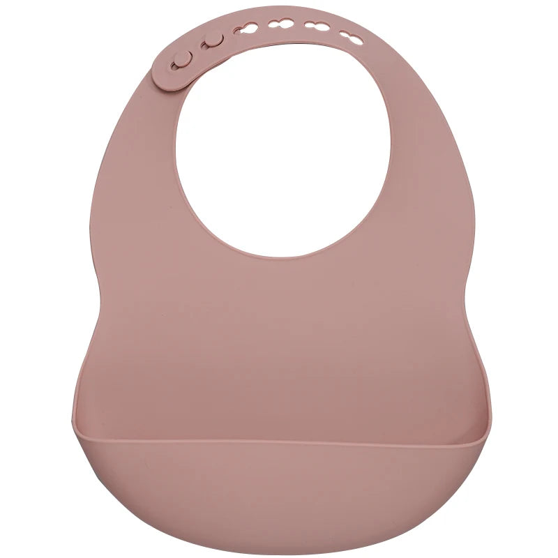 Muslinlife Baby Silicone Feeding Tableware & Waterproof Bib