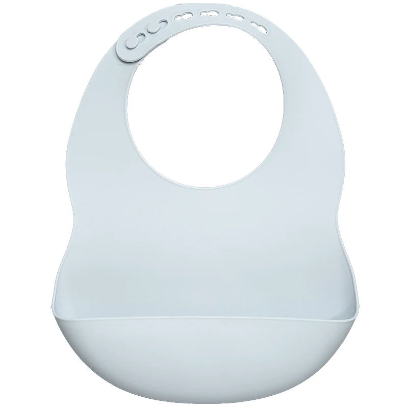 Muslinlife Baby Silicone Feeding Tableware & Waterproof Bib