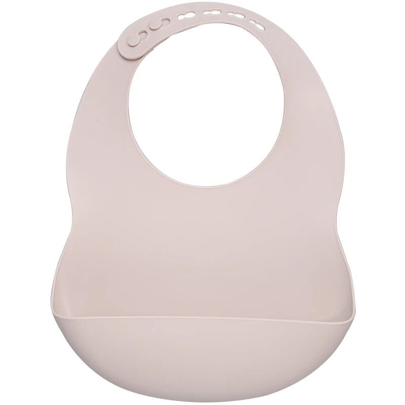 Muslinlife Baby Silicone Feeding Tableware & Waterproof Bib