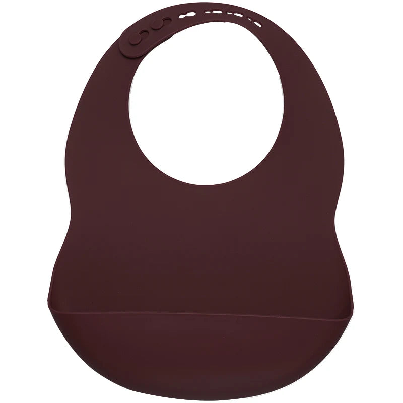 Muslinlife Baby Silicone Feeding Tableware & Waterproof Bib