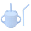 Baby Silicone Sippy Cup - BPA-Free Portable Snack Container Set