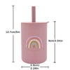 Baby Silicone Sippy Cup - BPA-Free Portable Snack Container Set