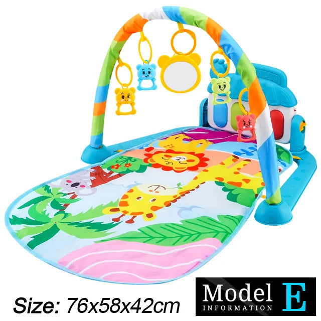 Baby Fitness Play Gym – Music, Piano, and Activity Toys