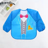Cute Cartoon Waterproof Baby Bib with Pocket – 0-3Y