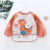 Cute Cartoon Waterproof Baby Bib with Pocket – 0-3Y