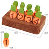 Baby Plush Carrot Montessori Educational Toy for Kids