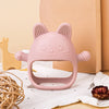 Baby silicone gum cute elephant gum toy without BPA can be DIY baby pacifier can grip baby grinding gum baby soothing gum
