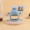 Baby silicone gum cute elephant gum toy without BPA can be DIY baby pacifier can grip baby grinding gum baby soothing gum