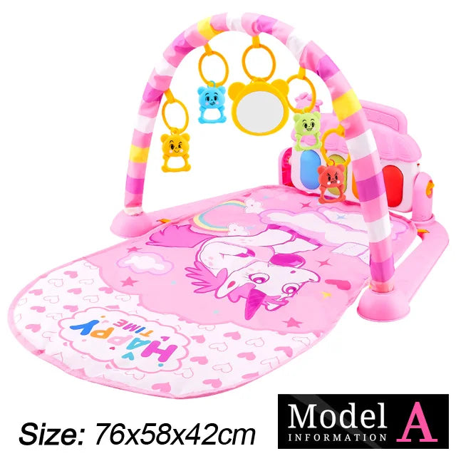 Baby Fitness Play Gym – Music, Piano, and Activity Toys