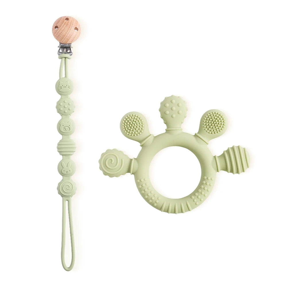 Silicone Animal Teether for Babies and Toddlers