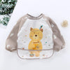 Cute Cartoon Waterproof Baby Bib with Pocket – 0-3Y