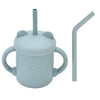 Baby Silicone Sippy Cup - BPA-Free Portable Snack Container Set