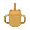 Baby Silicone Sippy Cup - BPA-Free Portable Snack Container Set