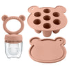 Baby Ice Cream Pops Silicone Mold – Fruit Feeding & Teether