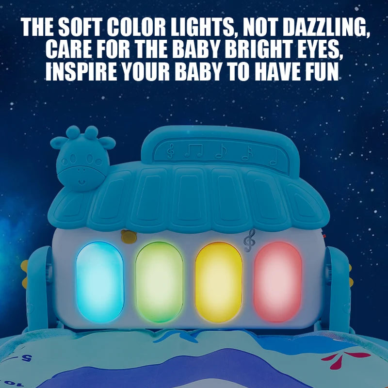 Baby Fitness Play Gym – Music, Piano, and Activity Toys
