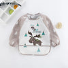 Cute Cartoon Waterproof Baby Bib with Pocket – 0-3Y
