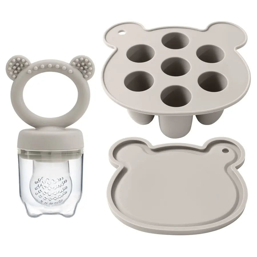 Baby Ice Cream Pops Silicone Mold – Fruit Feeding & Teether