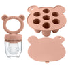 Baby Ice Cream Pops Silicone Mold – Fruit Feeding & Teether