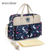 Insular Mummy Large Capacity Waterproof Diaper Stroller Bag