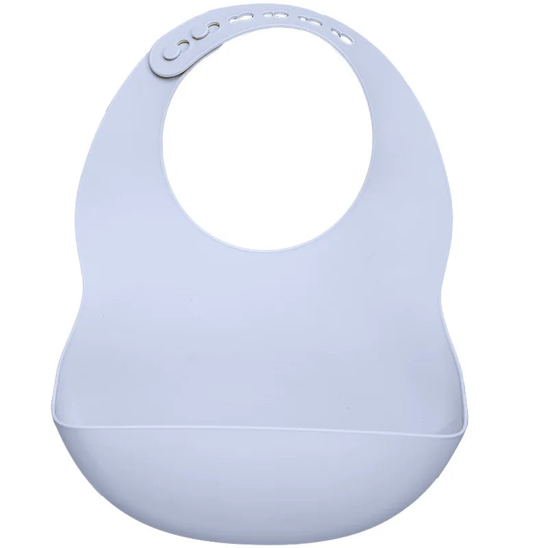 Muslinlife Baby Silicone Feeding Tableware & Waterproof Bib