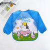 Cute Cartoon Waterproof Baby Bib with Pocket – 0-3Y