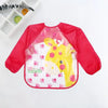 Cute Cartoon Waterproof Baby Bib with Pocket – 0-3Y