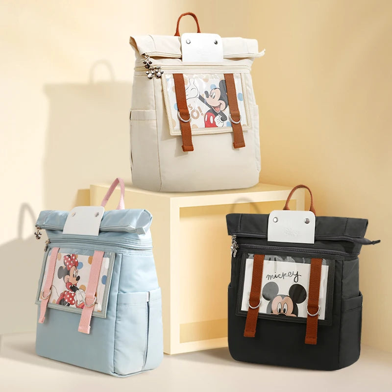Disney Baby Diaper Bag Backpack - Large Capacity Maternity Travel Bag