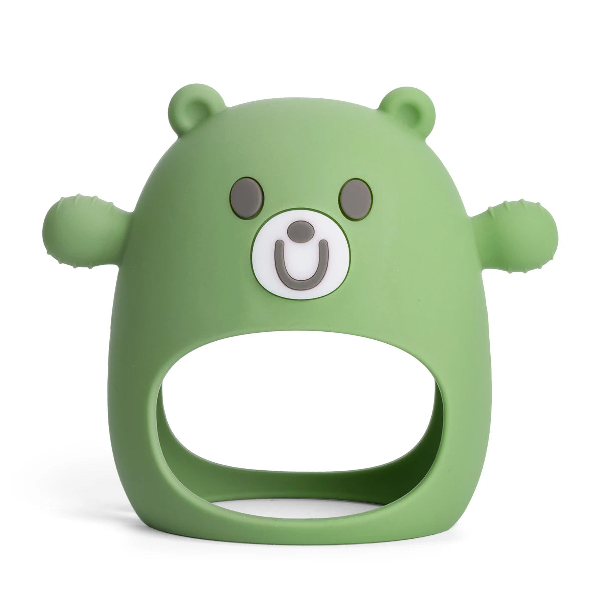 Baby silicone gum cute elephant gum toy without BPA can be DIY baby pacifier can grip baby grinding gum baby soothing gum