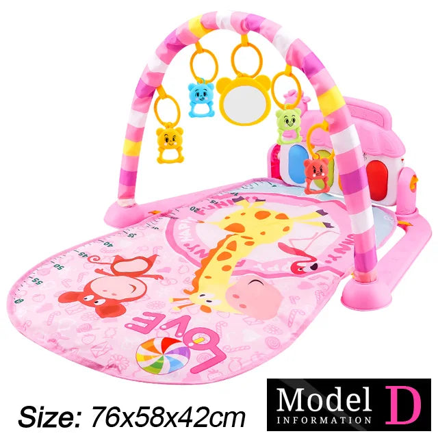 Baby Fitness Play Gym – Music, Piano, and Activity Toys