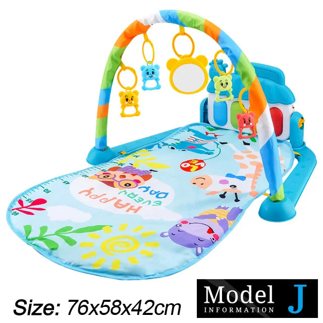 Baby Fitness Play Gym – Music, Piano, and Activity Toys