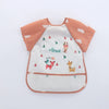 Cute Cartoon Waterproof Baby Bib with Pocket – 0-3Y