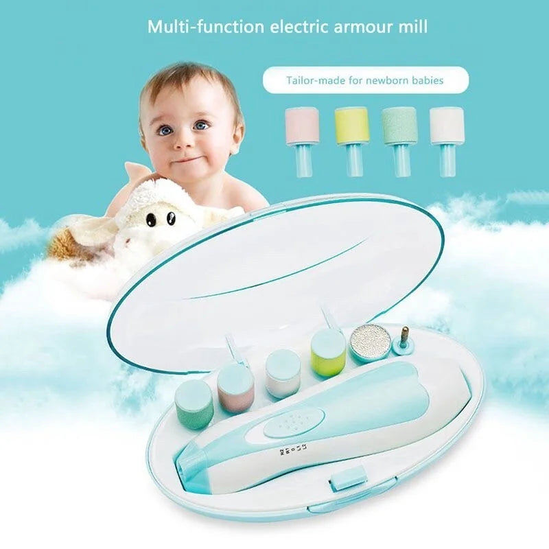 Baby Electric Nail Trimmer – Multifunctional Nail Polisher