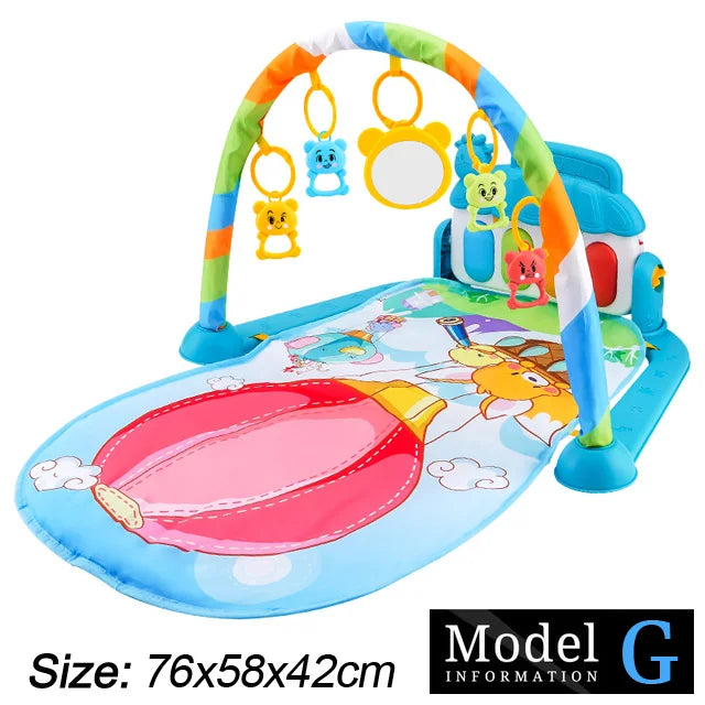 Baby Fitness Play Gym – Music, Piano, and Activity Toys