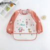 Cute Cartoon Waterproof Baby Bib with Pocket – 0-3Y
