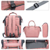 Title: 5PCS Mommy Fashion Diaper Bag Set with Backpack & Accessories