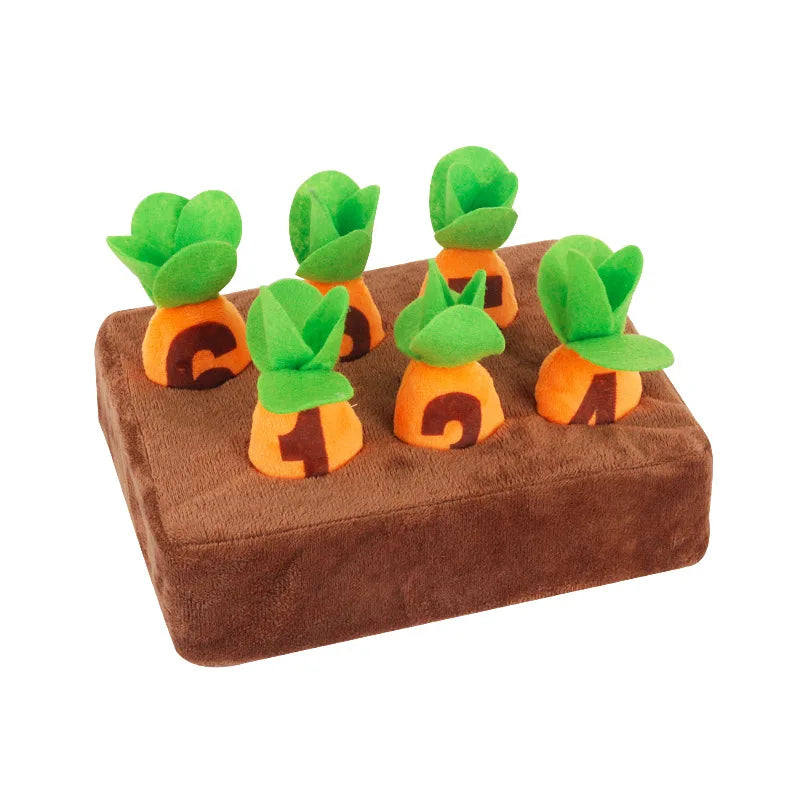 Baby Plush Carrot Montessori Educational Toy for Kids