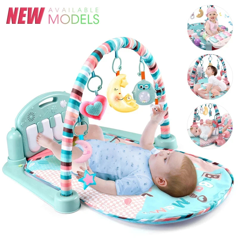 Baby Fitness Play Gym – Music, Piano, and Activity Toys