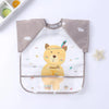 Cute Cartoon Waterproof Baby Bib with Pocket – 0-3Y
