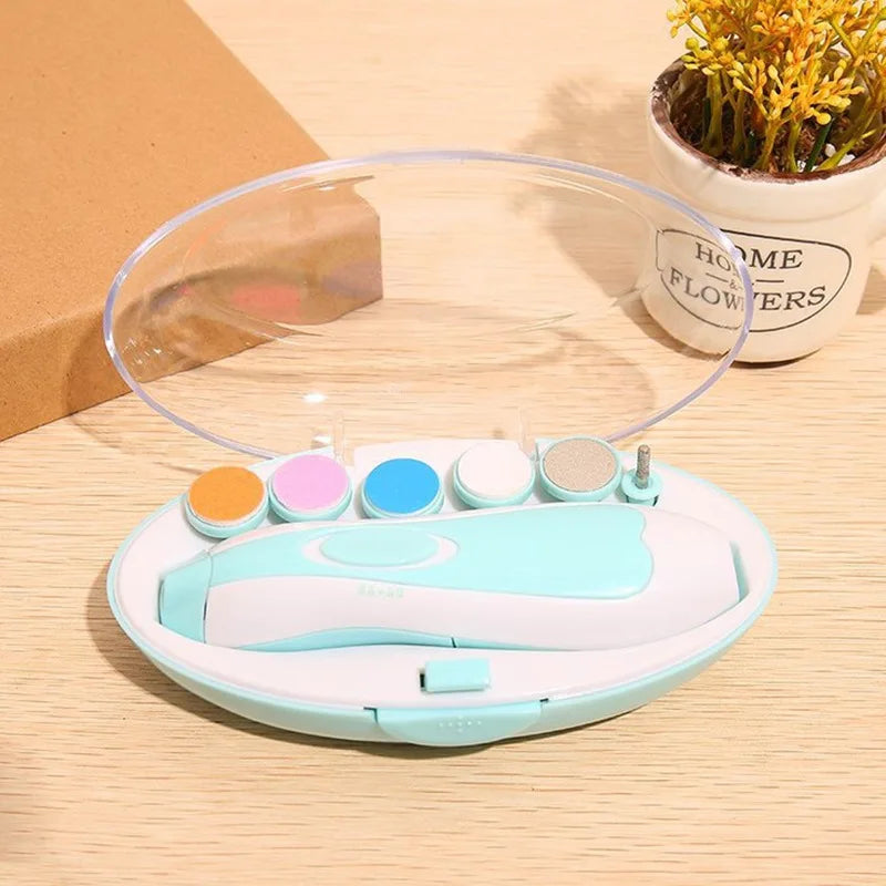Baby Electric Nail Trimmer – Multifunctional Nail Polisher