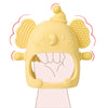 Baby silicone gum cute elephant gum toy without BPA can be DIY baby pacifier can grip baby grinding gum baby soothing gum