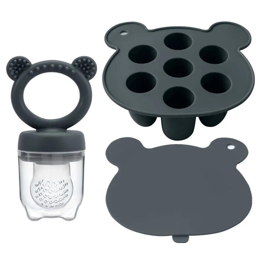 Baby Ice Cream Pops Silicone Mold – Fruit Feeding & Teether