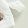 Baby Girls Plaid Bear Tracksuit Outfit