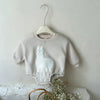 Infant Baby Girls Fleece Bubble Rompers - Cartoon Alpaca Bodysuit