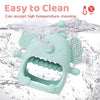 Baby silicone gum cute elephant gum toy without BPA can be DIY baby pacifier can grip baby grinding gum baby soothing gum