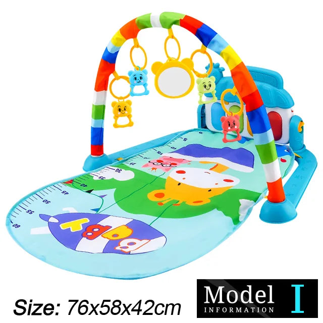 Baby Fitness Play Gym – Music, Piano, and Activity Toys