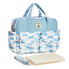 Insular Mummy Large Capacity Waterproof Diaper Stroller Bag