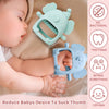 Baby silicone gum cute elephant gum toy without BPA can be DIY baby pacifier can grip baby grinding gum baby soothing gum