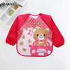 Cute Cartoon Waterproof Baby Bib with Pocket – 0-3Y