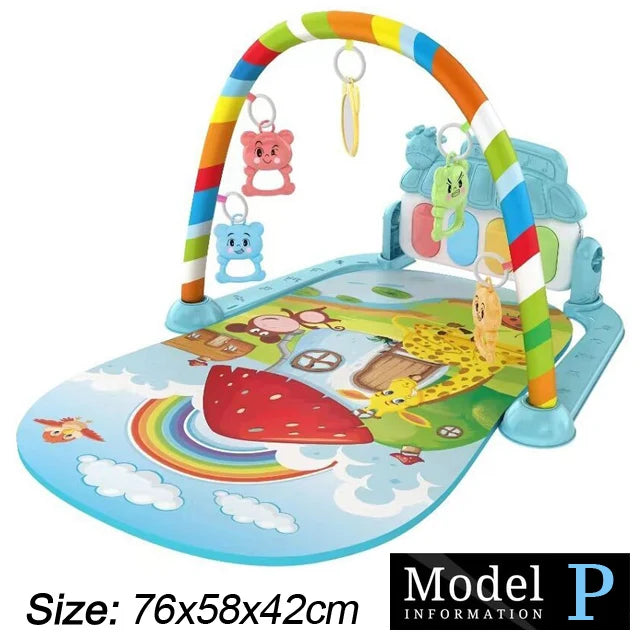Baby Fitness Play Gym – Music, Piano, and Activity Toys
