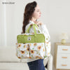 Insular Mummy Large Capacity Waterproof Diaper Stroller Bag
